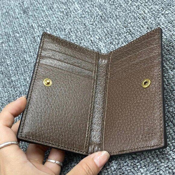100% Authentic Gucci Leather Card Holder - Picture 12 of 12
